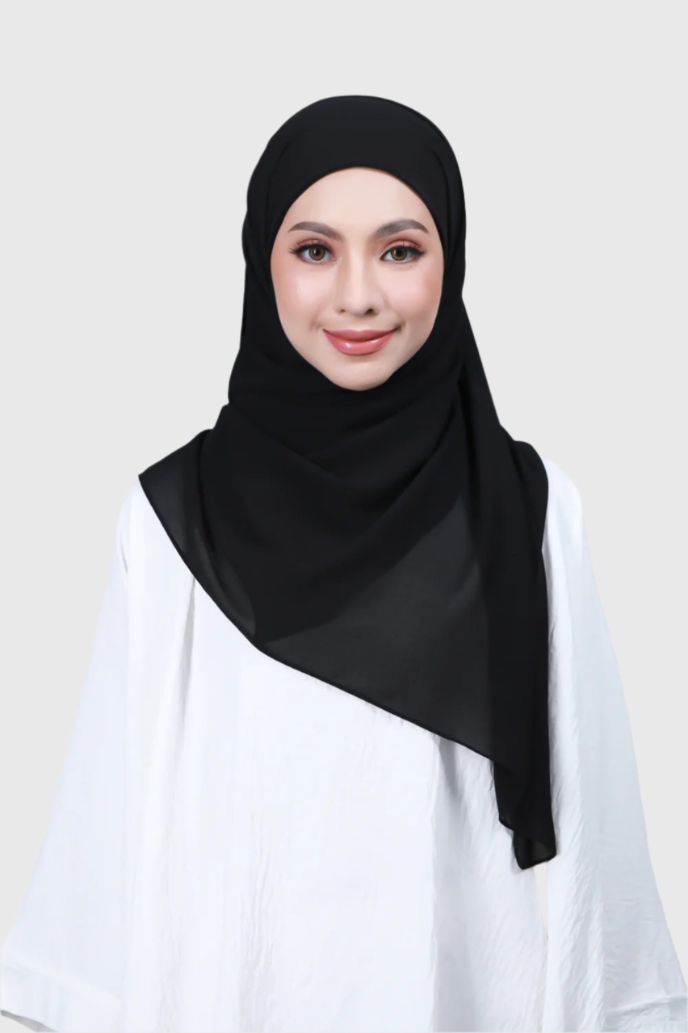 Leila Instant Shawl Plain